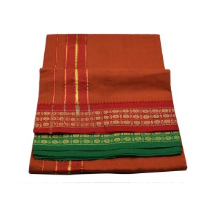 Puja Dhoti - Brown
