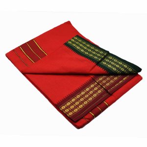 Puja Dhoti - Red