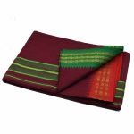 Puja Dhoti - Maroon