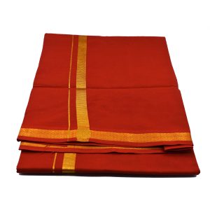 Puja Dhoti - Red