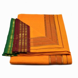 Puja Dhoti - Orange