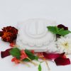 Paduka in white stone