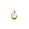Gomati Chakra pendant in Gold polish