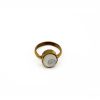 Gomati Chakra Ring in Gold polish