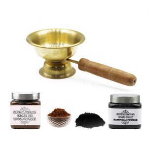 Dhoop Aarti with Exotic 108 Dhoop & Karungali Powder - Design II