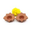 Kamal Shaped Earthern Diyas