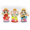 Ganesh Laxmi Saraswati Idol set