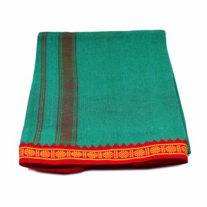 Puja Dhoti - Green - II