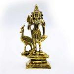 Kartikeya (Murugan) idol in brass