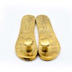 Paduka in brass
